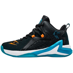 中国乔丹儿童鞋球鞋官方正品童鞋男童防滑轻便篮球鞋中大童高帮运