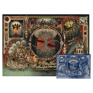 【拼图1000片】可诺拼幽月蚀幕北昼双面丝绒覆膜手工进口蓝卡新品