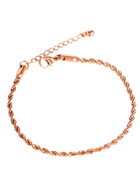 日韩麻花手链女ins小众设计