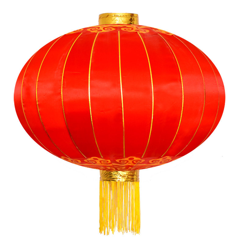 户外大红灯笼绸缎防水防晒印字