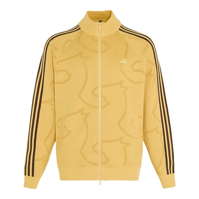 Adidas/阿迪达斯正品2025冬季款男士日常立领针织运动外套KE4061