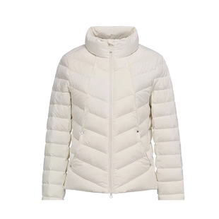 90白鸭绒秋冬新款轻薄羽绒服女短款小个子时尚减龄上档次立领外套