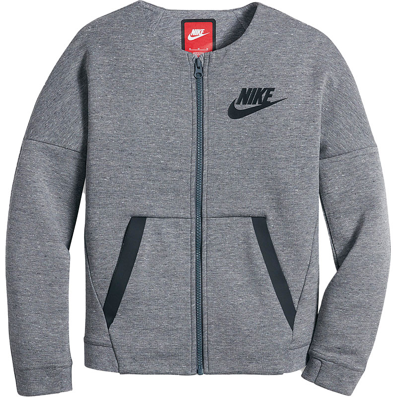 Nike/耐克正品新款运动休闲大童拉链长袖外套 806214-091