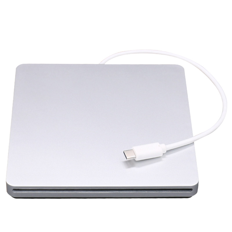 吸入式type-c外置DVD刻录机苹果mac台式笔记本 USB外接移动光驱盒