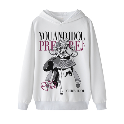 偶像idol光之美少女Q娃卫衣连帽