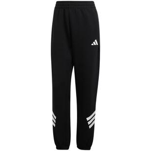 【自营】Adidas阿迪达斯女裤束脚锥形三条纹休闲针织长裤 JC5454