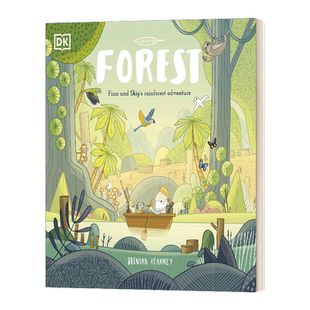 英文原版 Adventures with Finn and Skip: Forest 芬恩与斯基普的冒险 森林 自然生态环境绘本 英文版 进口英语原版书籍