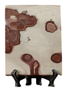 草花石装饰中式客厅书桌茶桌杯垫