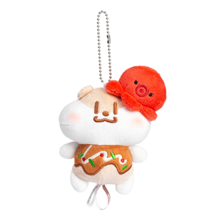 正版奶茶鼠的想法章鱼小丸鼠毛绒挂件可爱卡通玩偶送朋友情侣礼物