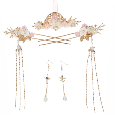 头饰汉服古风发簪少女