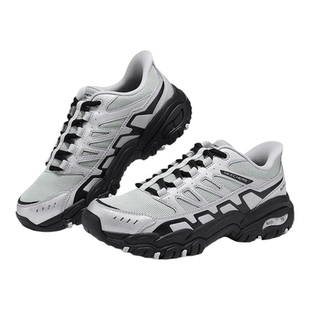 Skechers斯凯奇男士26春户外休闲时尚舒适透气运动鞋 237763/GYBK