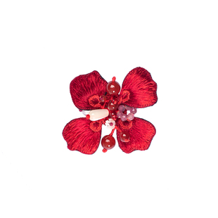 酉州苗绣民族特色手工饰品礼物送妈妈实用高档刺绣胸针