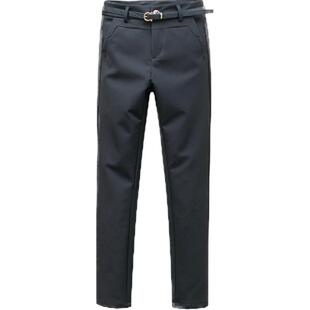 春秋季西裤女裤黑色OL职业小脚裤时尚大码小直筒裤显瘦九分裤长裤