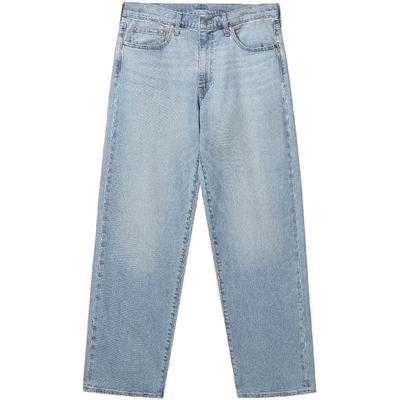 商场同款男士568宽松直筒牛仔裤