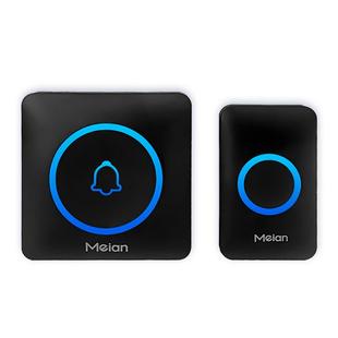 门铃家用无线远距离免插电一拖二叮咚铃铛老人呼叫器门铃防水