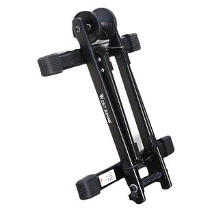 西骑者自行车停车架山地车公路车可折叠展示架家用双杠室内支撑架