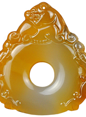 纯天然貔貅吊坠玛瑙玉髓