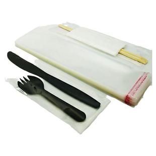自粘袋透明opp不干胶打包一次性刀叉勺纸巾餐具包装袋子自封袋