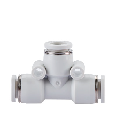 亚德客气管接头T型三通快速插头