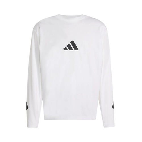 adidas阿迪达斯秋季新款「真治愈」黑标制服上衣男长袖T恤KE4903