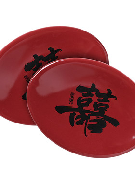 结婚肥皂盒一对婚礼高档陪嫁物品