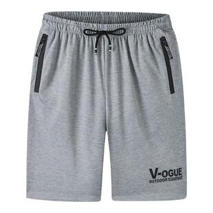 夏季新款裤子男五分裤男士透气速干运动裤户外休闲短裤沙滩大裤衩