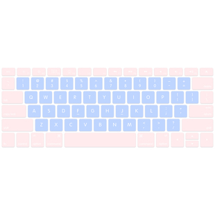 JRC适用苹果Macbook笔记本新款pro16电脑15键盘膜air15快捷键OS系统功能保护膜12办公14快捷键标注透光M5M4M3