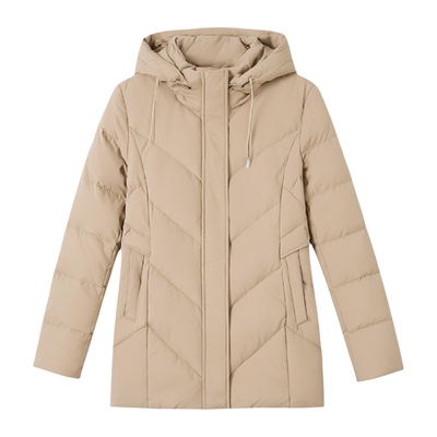 小个子妈妈加厚棉衣外套修身棉袄