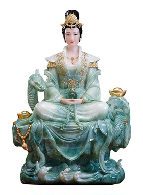 汉白玉柳家娘娘神像女娲娘娘白蛇