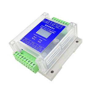 多通道PT100温度传感器/K型热电偶温度采集变送器RS485隔离Modbus