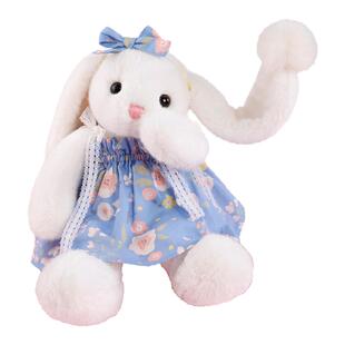 小兔子可爱毛绒玩具安抚娃娃陪伴玩偶睡觉抱公仔新年生日礼物礼盒