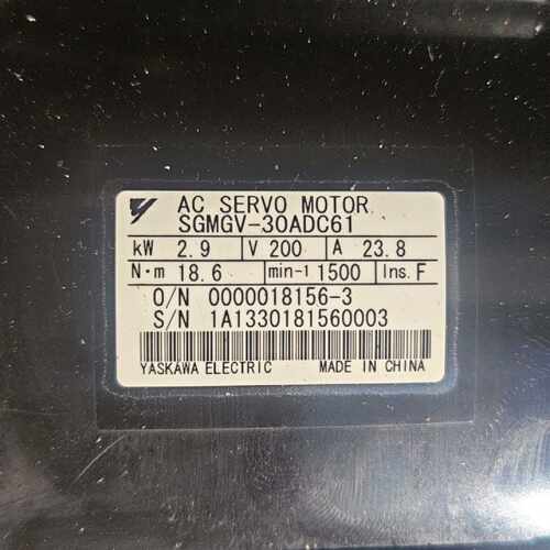 询价-安川伺服电机 SGMGV-30ADC61 2.9KW