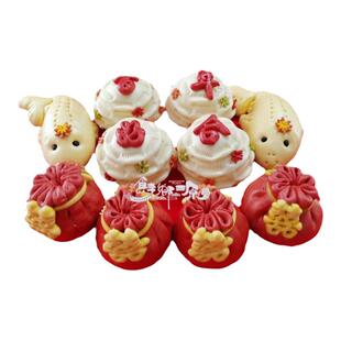 特价结婚出嫁喜事伴手礼庆喜宴胶东威海花饽饽餐桌摆盘馍拜天地糕