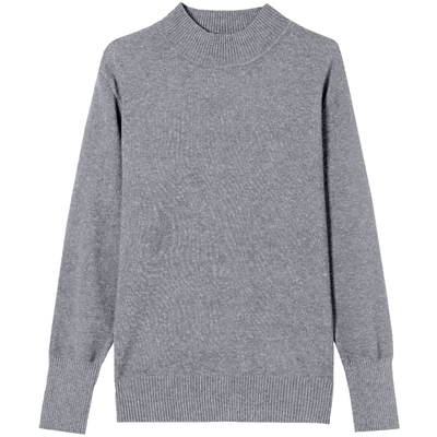 大码秋冬上衣加厚打底衫羊绒毛衣