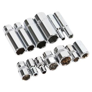 1/4小飞易丢8件套小飞旋具套筒批头T20 T25 T30 小飞套筒8mm 10mm