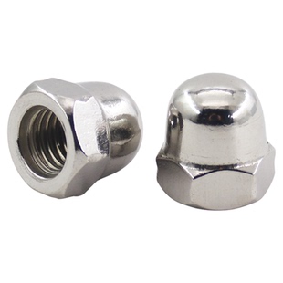 304/201不锈钢316盖形盖型螺母装饰螺帽盖帽M3M4M6M8M10M12M16M20