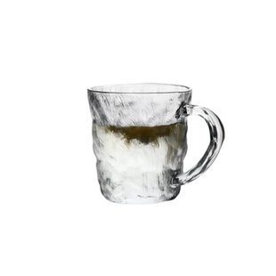 GRAY MAKE 日式冰川杯家用饮茶玻璃杯啤酒杯大容量茶杯子丨维维德