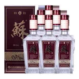 双沟 苏酒 42度普苏浓香型白酒500ml*6瓶装配手提袋江苏产 双沟酒