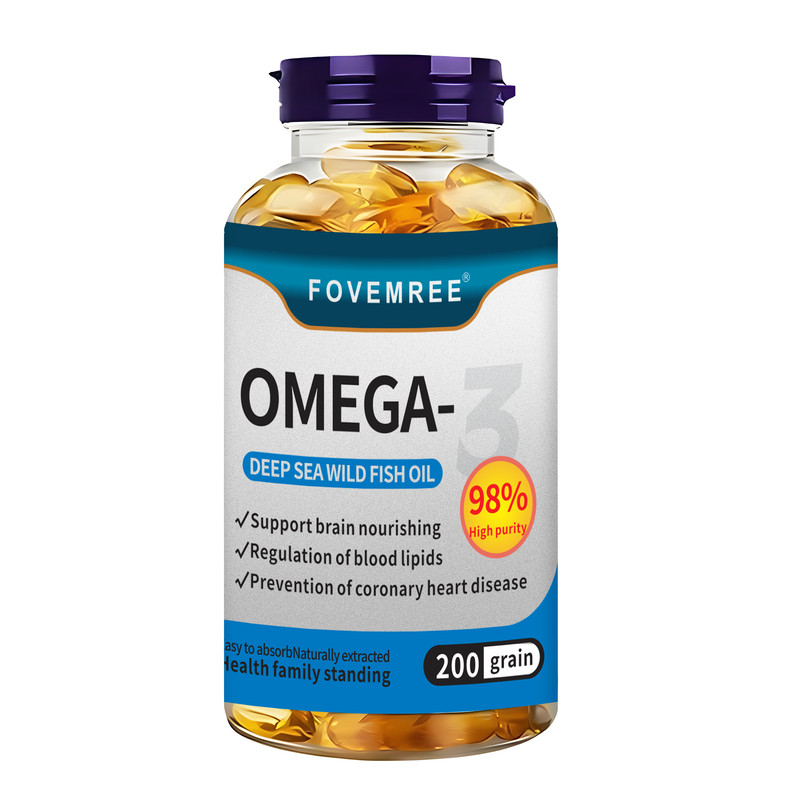 澳洲深海鱼油98%高纯度omega3原装进口欧米伽中老年EPA/DHA软胶囊