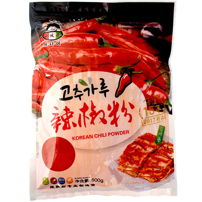 韩国泡菜辣椒粉小伙子专用料细粉