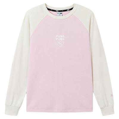 PUMA彪马女童长袖T恤新款速干衣t