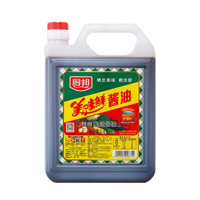 厨邦美味鲜特级生抽整箱批发