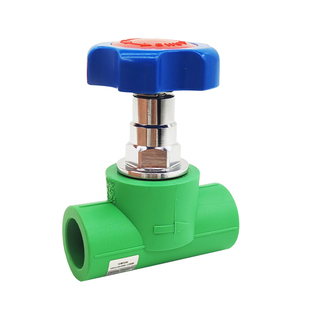 盾运全铜截止阀PPR20 25 32 40水管开关配件总阀升降式4分6分1寸