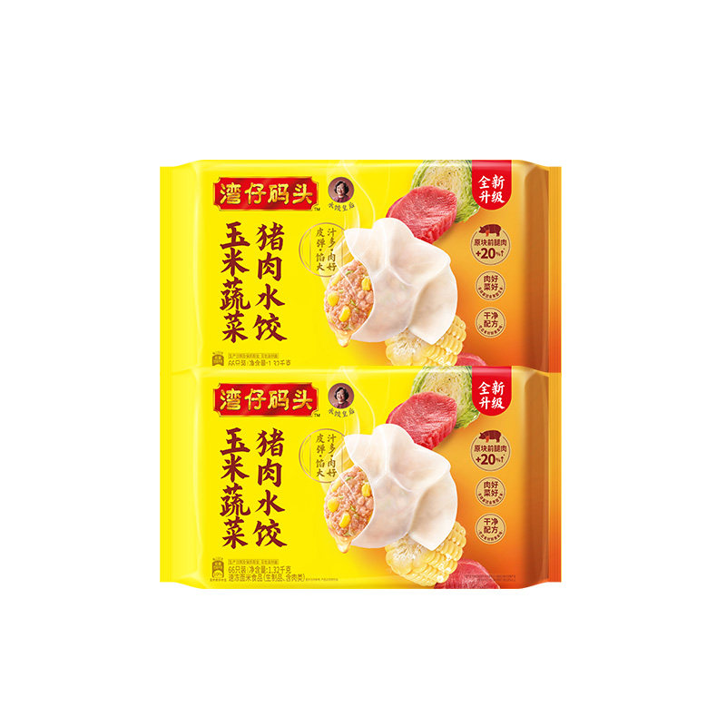湾仔码头玉米猪肉1320g*2