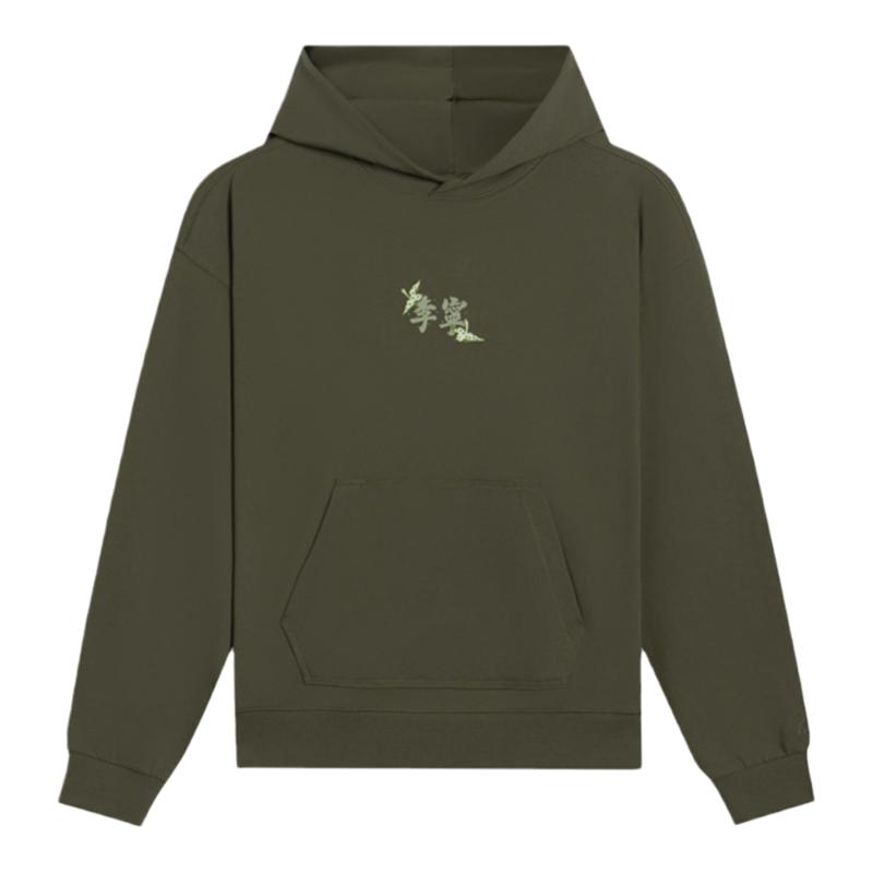 李宁正品运动潮流系列男女同款宽松套头运动舒适卫衣AWDS669-3