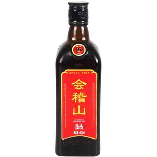 会稽山 黄酒绍兴黄酒花雕酒正宗老酒特产纯正五年500ml*1瓶加饭酒