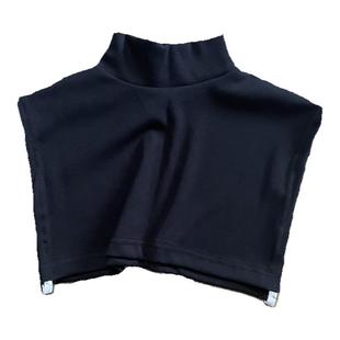 冬天老人保暖假领男女通用假领子护肩护背加绒加厚围脖成人棉脖套