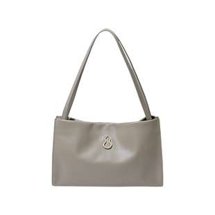 【明星同款】BAMPO半坡福瑞方方包 头层牛皮单肩通勤葫芦托特包女