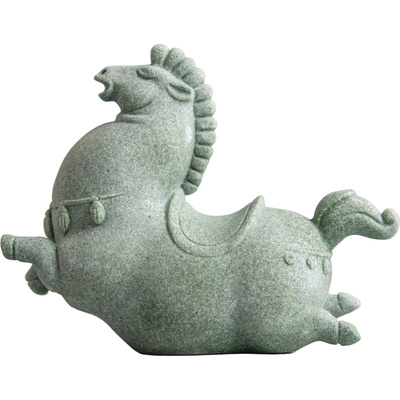 砂石中式创意茶宠摆件办公室