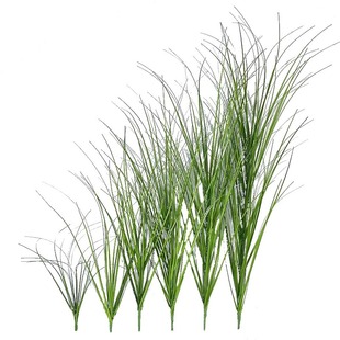 仿真草小草蒲苇草枯草草堆单支洋葱草草垛草团景观装饰造景假草丛